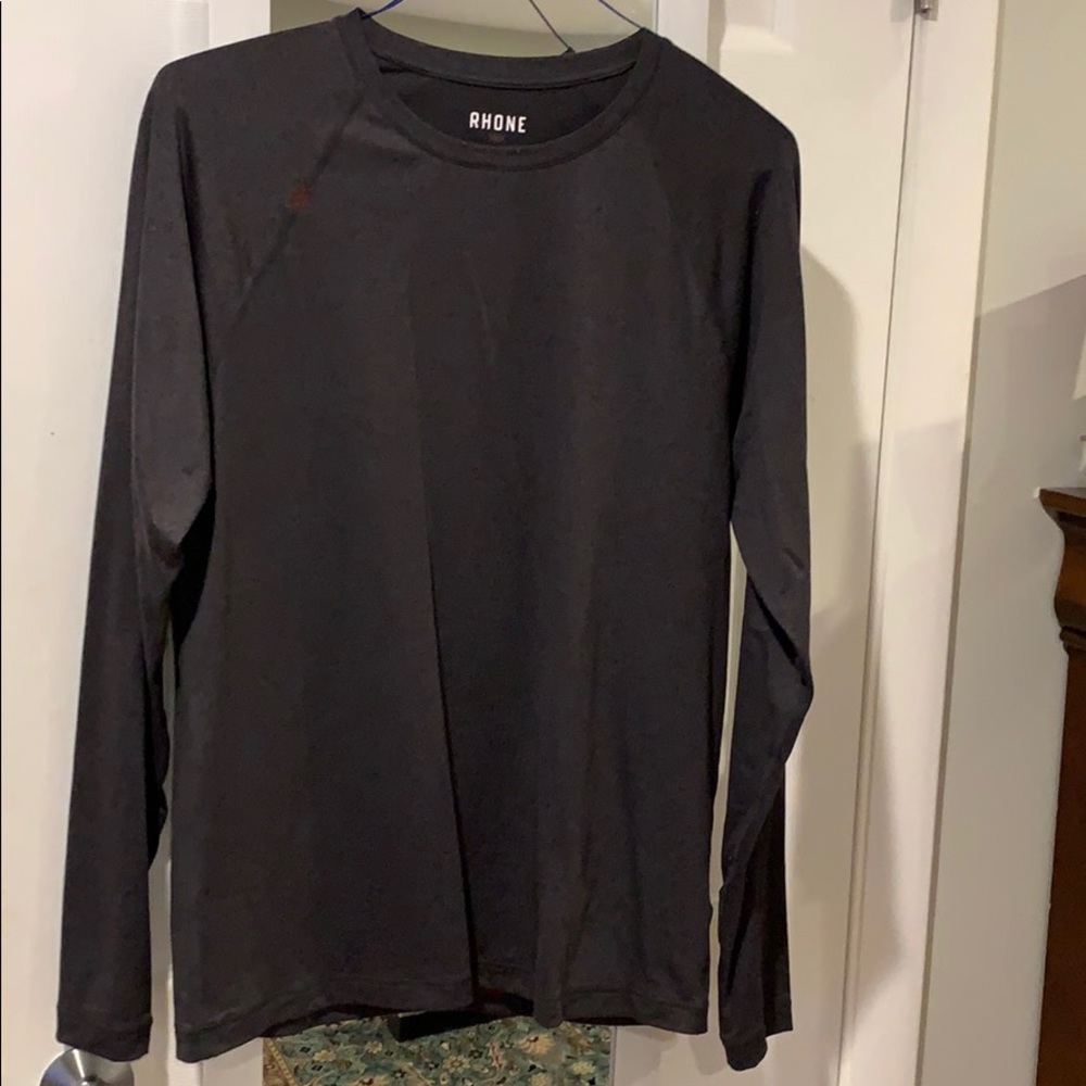 Reign Long Sleeve -M- RHONE -Gray